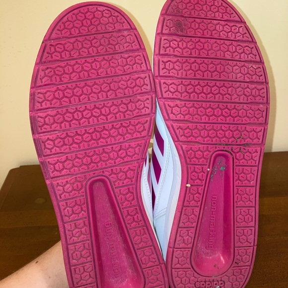 White adidas big kids size 6 (womens 71/2-8) - Picture 5 of 6